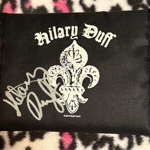 Hilary Duff signed autographed wallet 2005